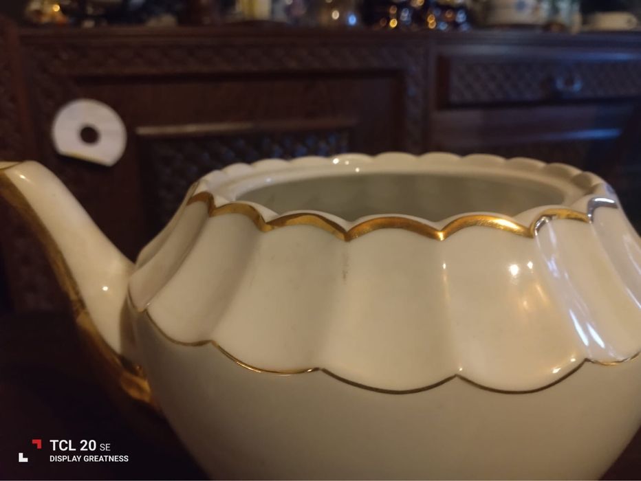 Lindíssimo conjunto de quatro peças da louça de Coimbra