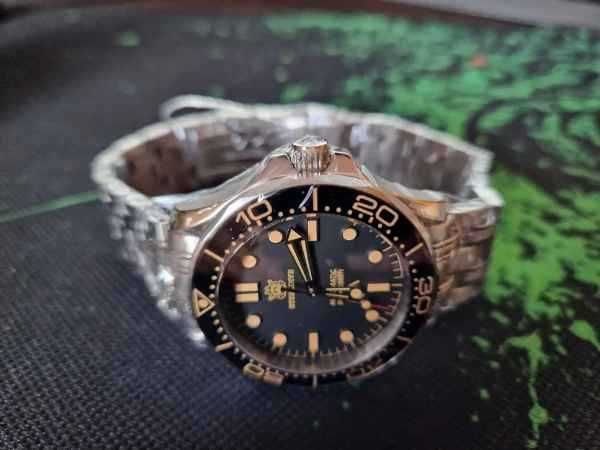 Nowy zegarek automatyczny SteelDive Model: SD1957 wz. Omega