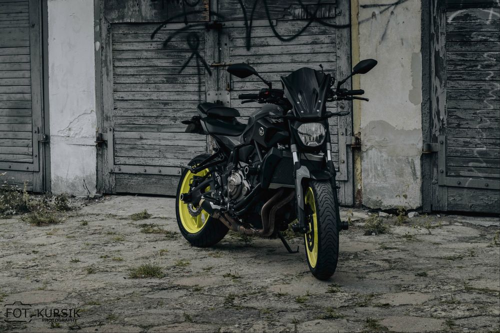Yamaha mt07 2016 A2 cena zimowa