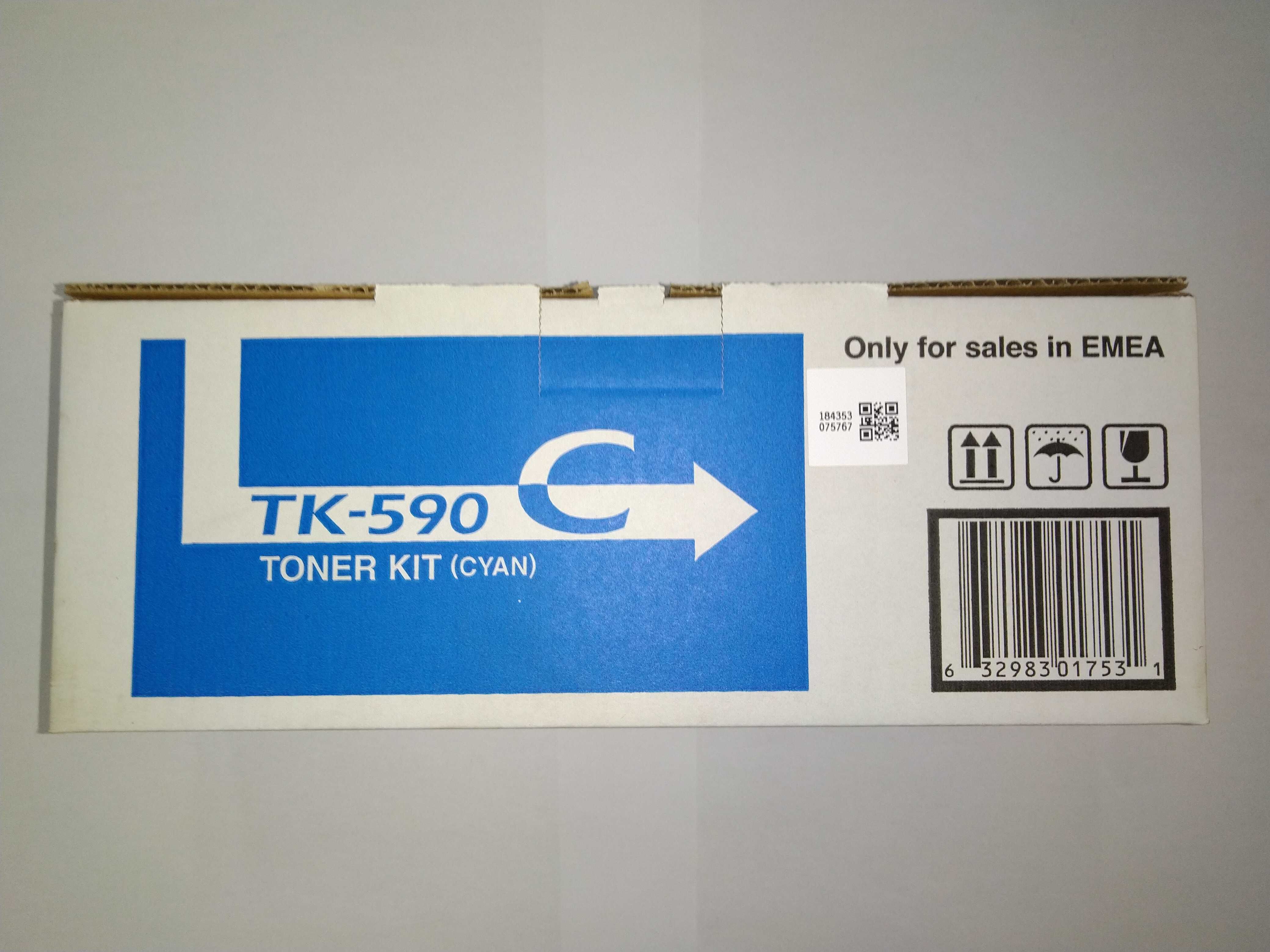 Тонер-картридж Kyocera Mita TK-590 Cyan оригинал