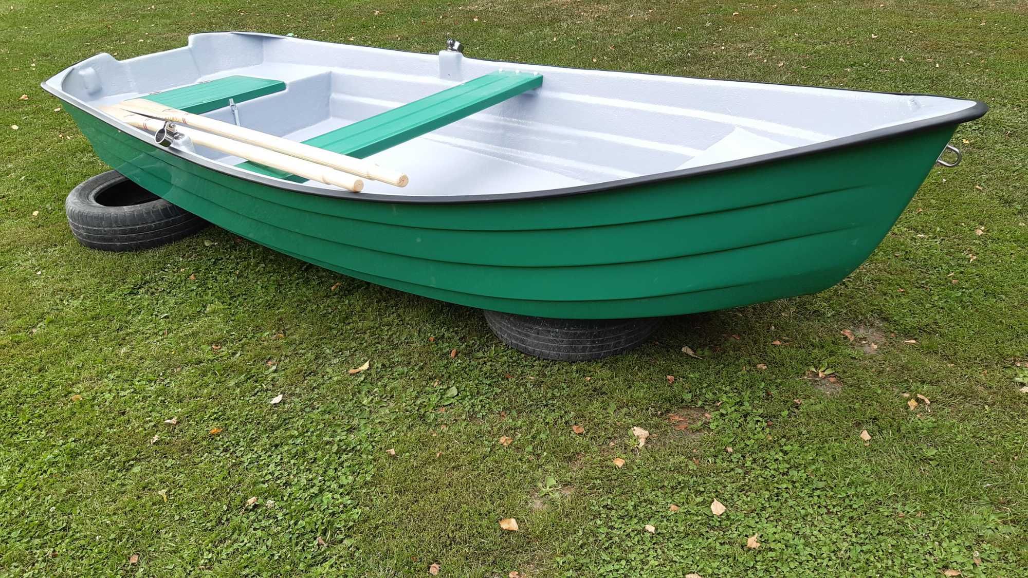 Łódka wędkarska łódż wiosłowa  350-133 cm