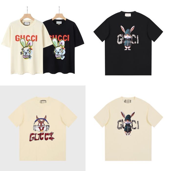 Футболка мужская louis vuitton gucci унисекс черная белая