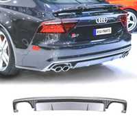 DIFUSOR PARA AUDI A7 S-LINHA 16-18 LOOK S7