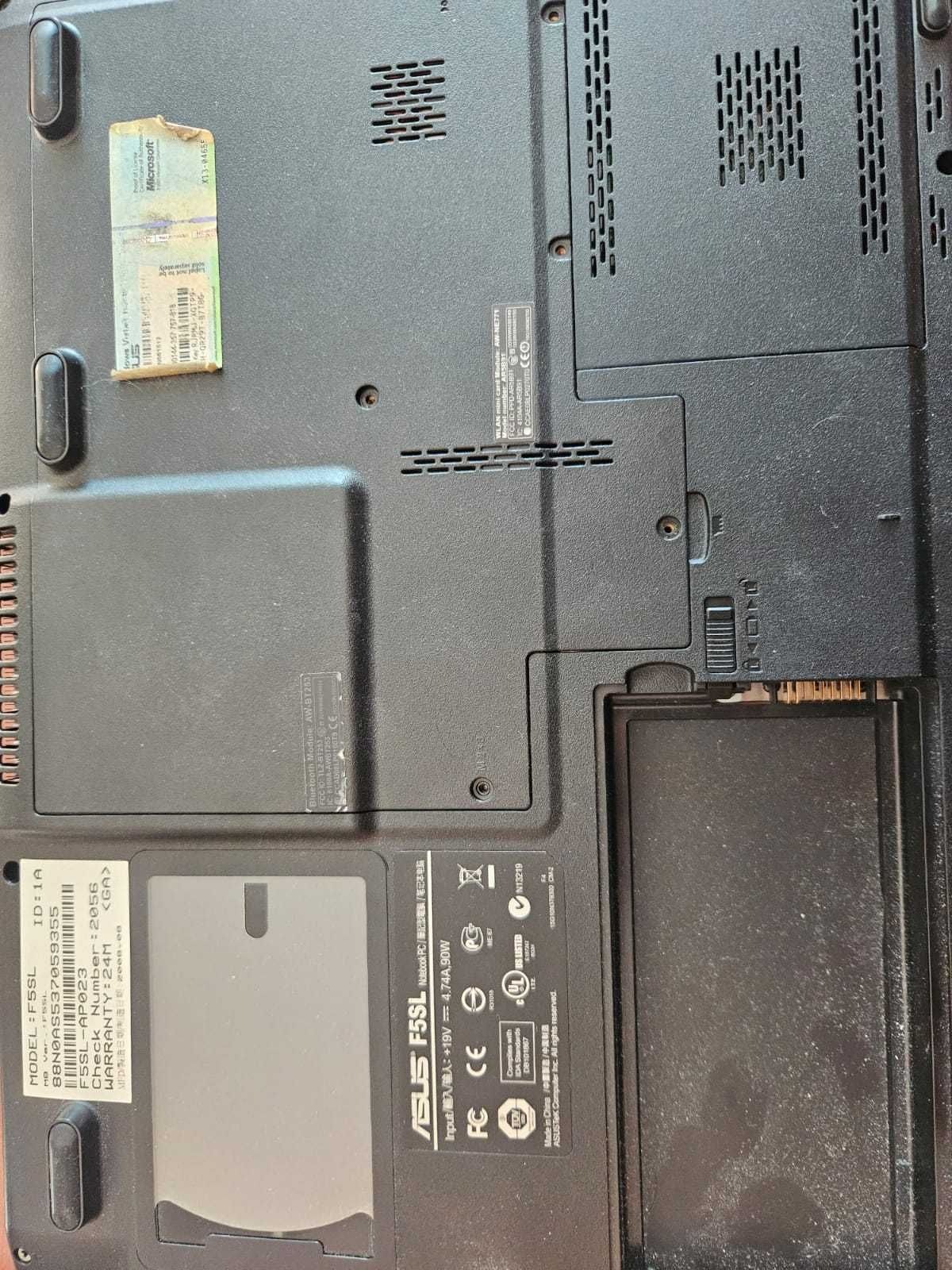 Asus F5SL na części