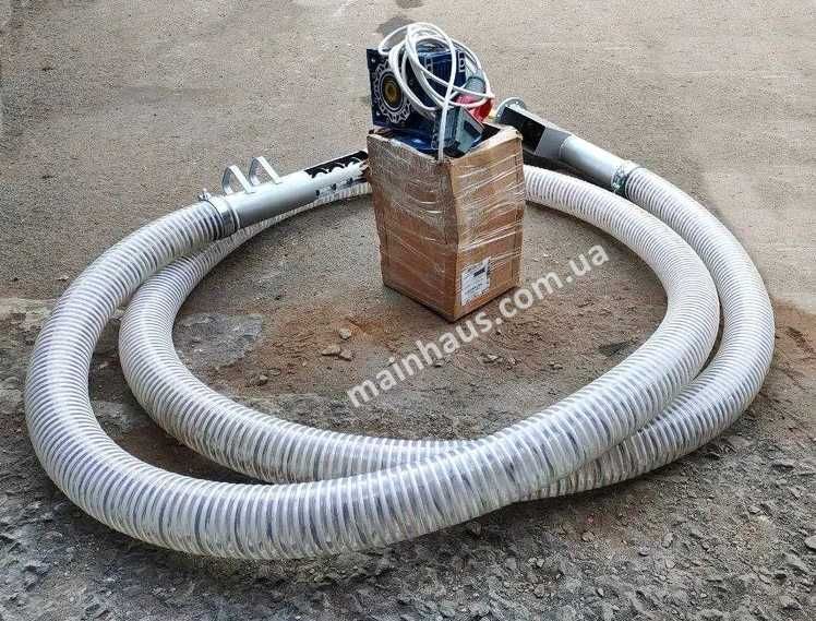 шнек для корму тварин гнучкий спіральний конвеєр навантажувач гранули