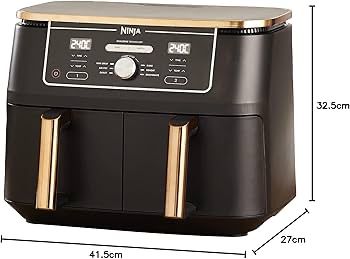 Ninja Foodi MAX dual Zone AF400EUCP frytkownica beztłuszczowa