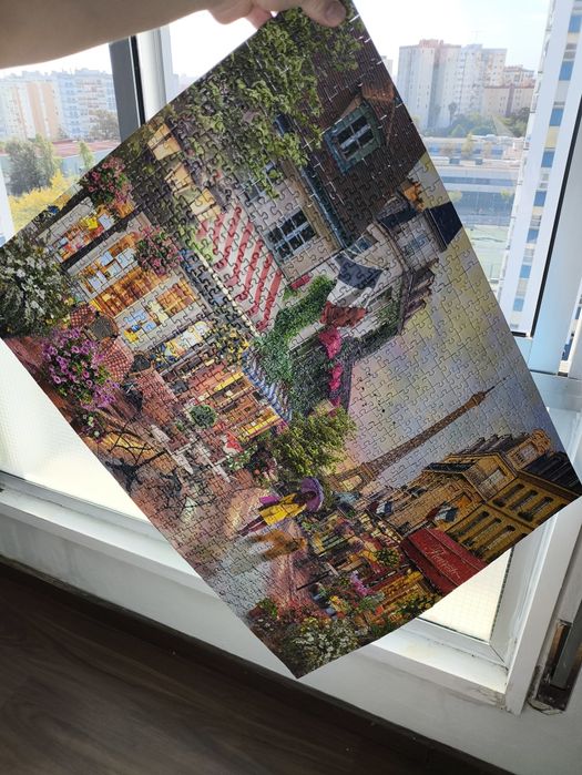 Quebra cabeça montado