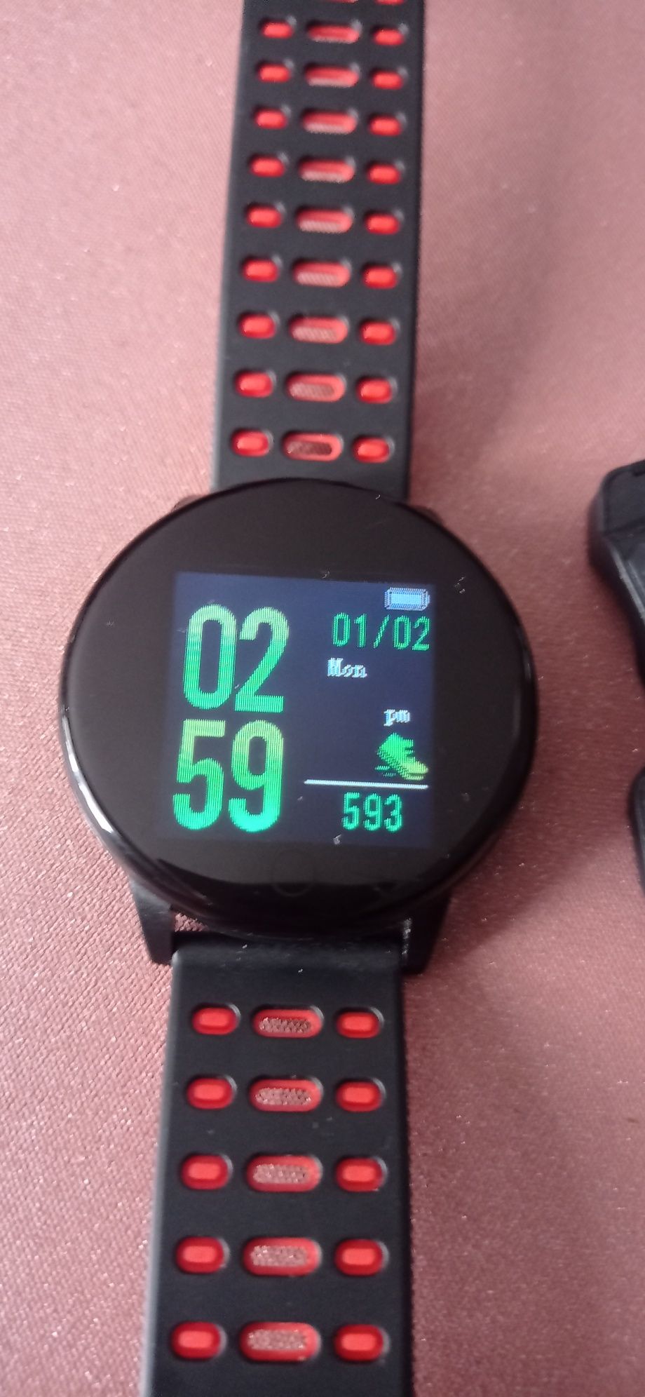 Smartwatch dwie sztuki  zegarek krokomierz GPS