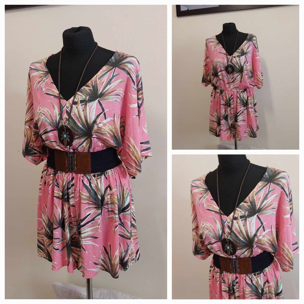 Nowy Kombinezon z wiskozy Plus Size