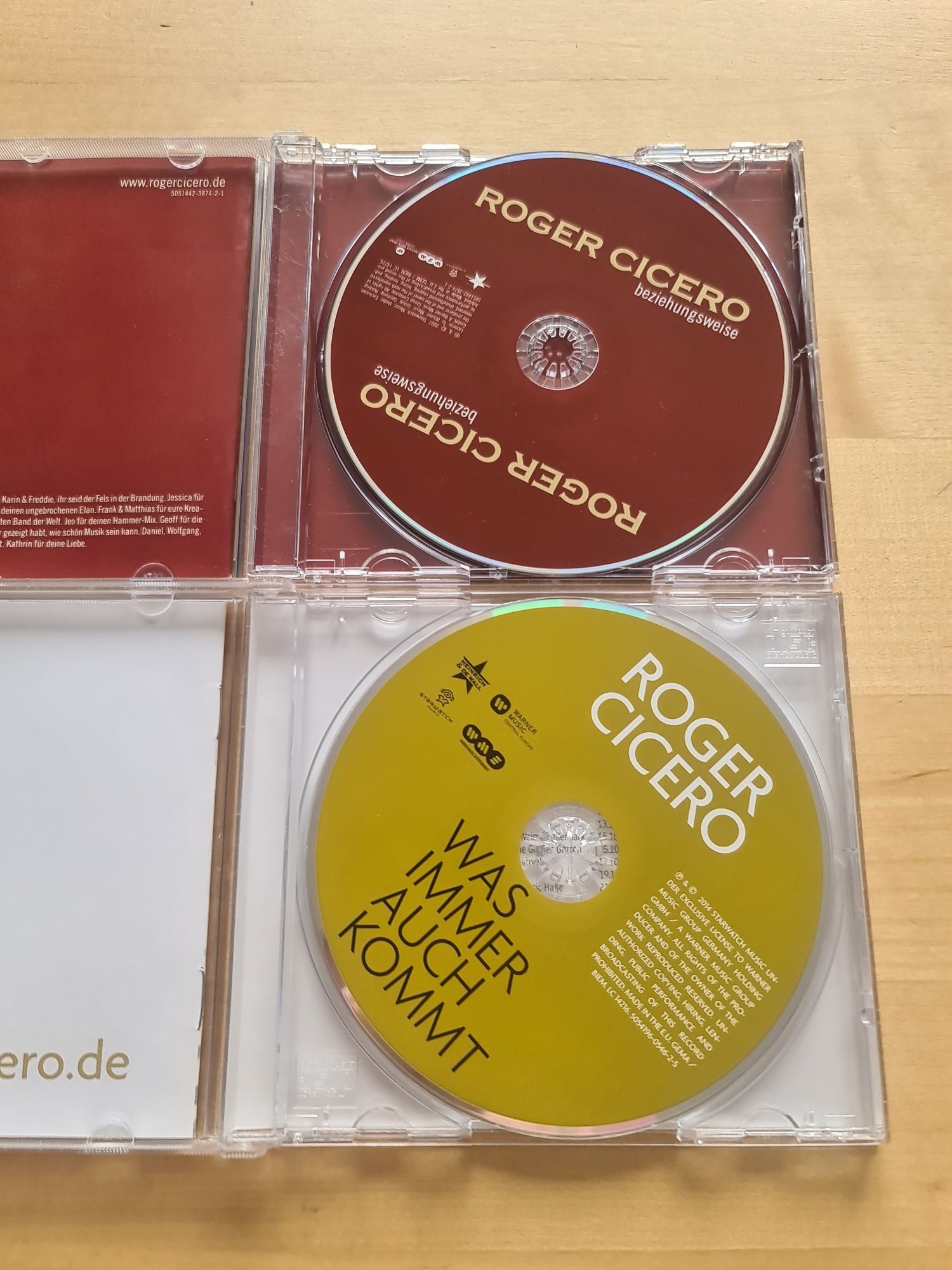 Zestaw 2 płyt CD Roger Cicero 2 płyty