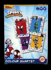 Gra karciana Marvel Spidey Amazing Friends - Kwartet kolorów.