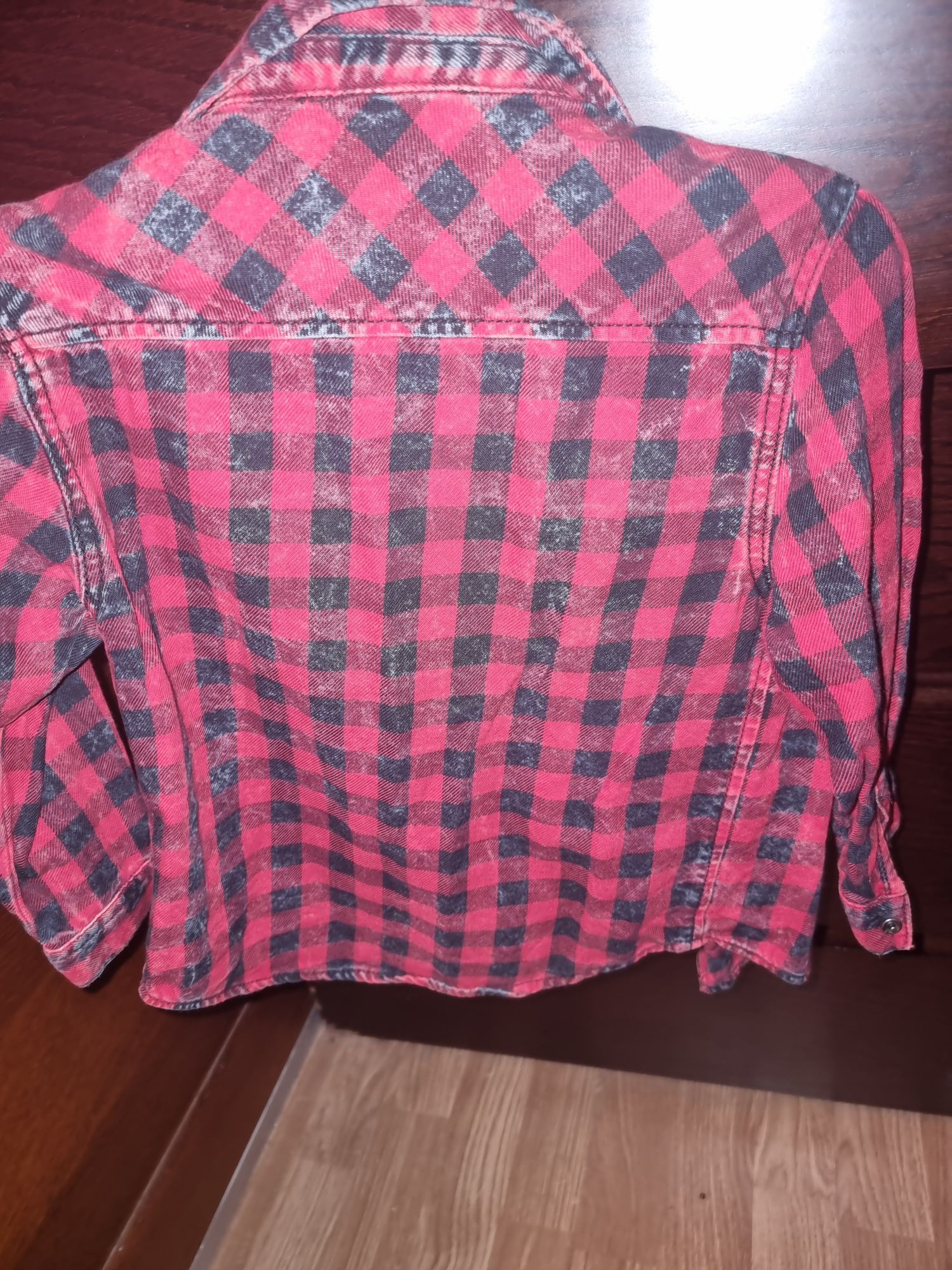 Camisa vermelha zara