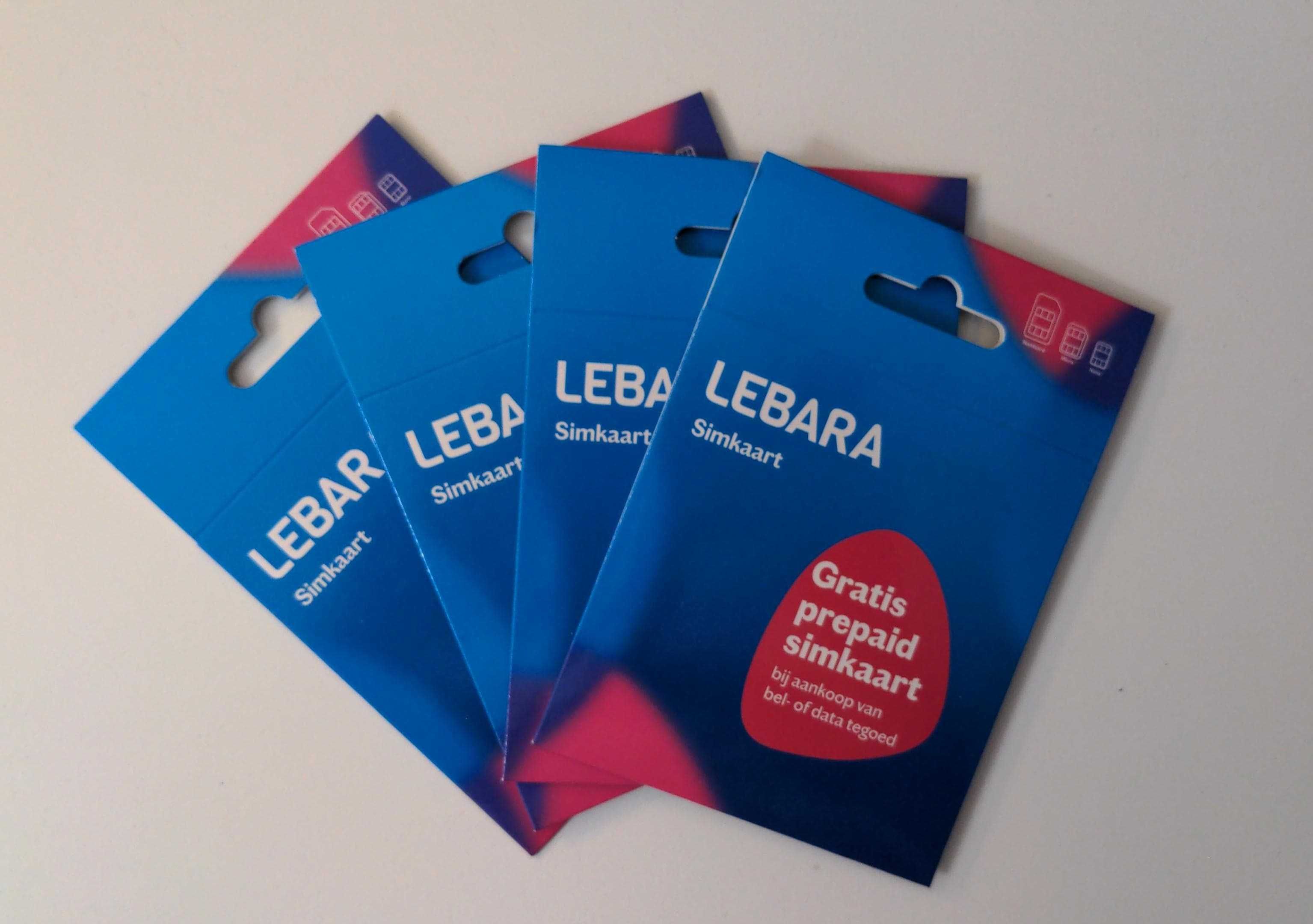 Lebara NL +31 622.844.644 Karta SIM Starter Prepaid fajny numerek LOL