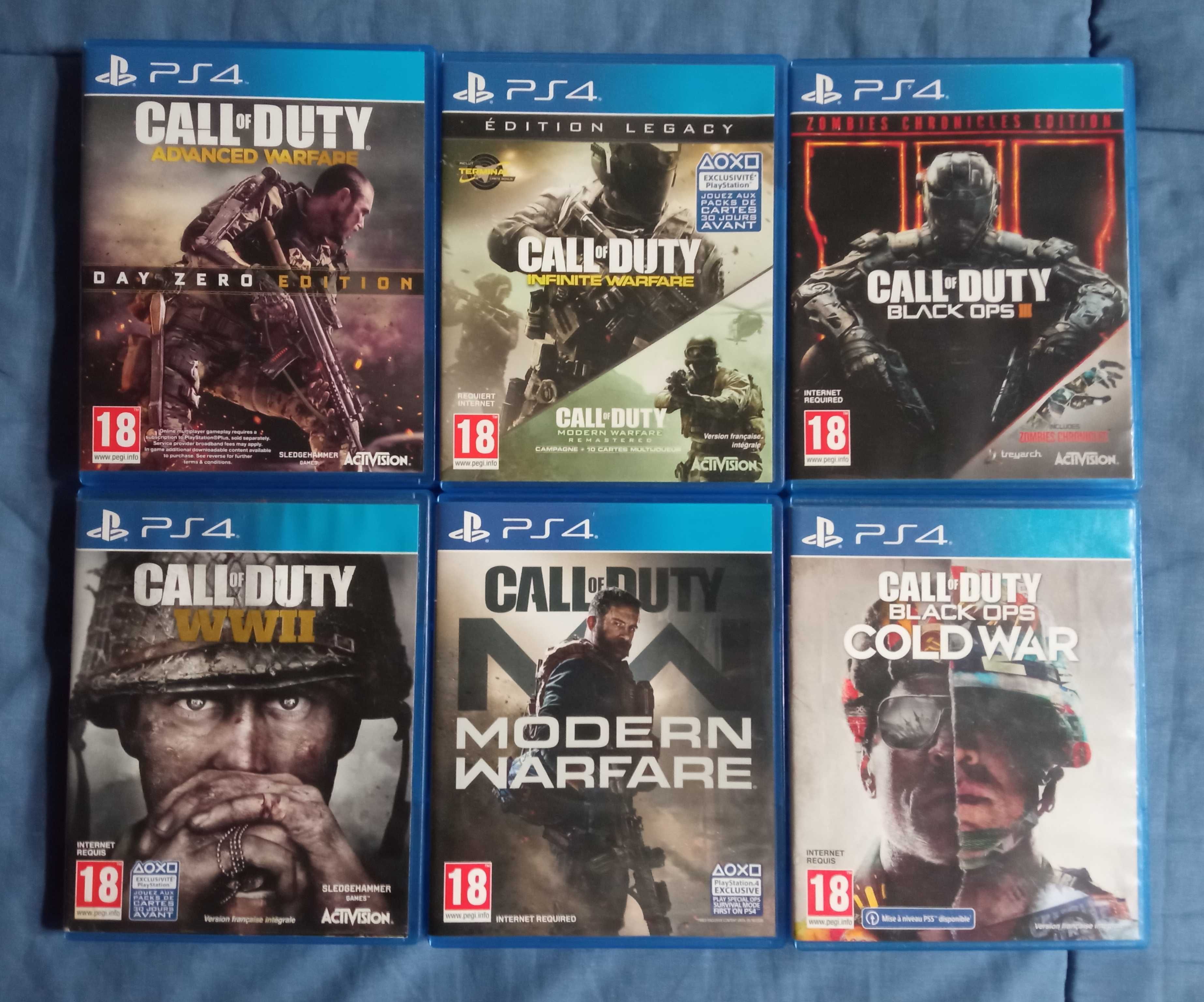PS4 - Lote Call Of Duty