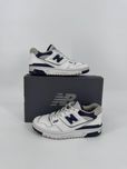 new balance 550 buty damskie 39 Biale niebieskie skórzane NB do szkoły