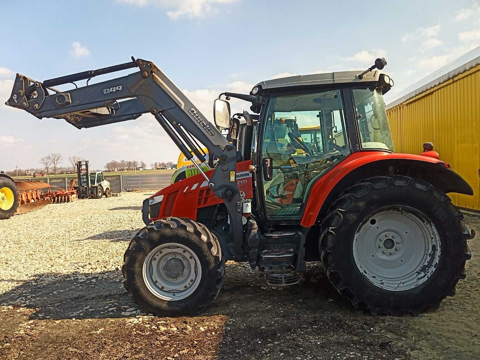 Massey Ferguson 5609 Dyna-4 Ładowacz Quicke Q49 2016 Rok Sisu