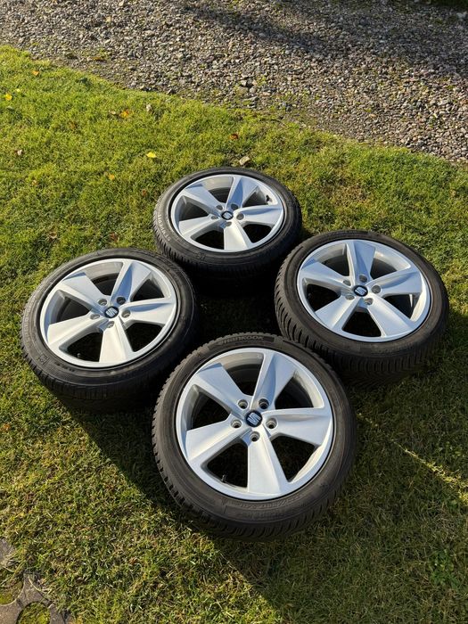 Koła zimowe Seat 17" 5x112 + opony 225/45/R17