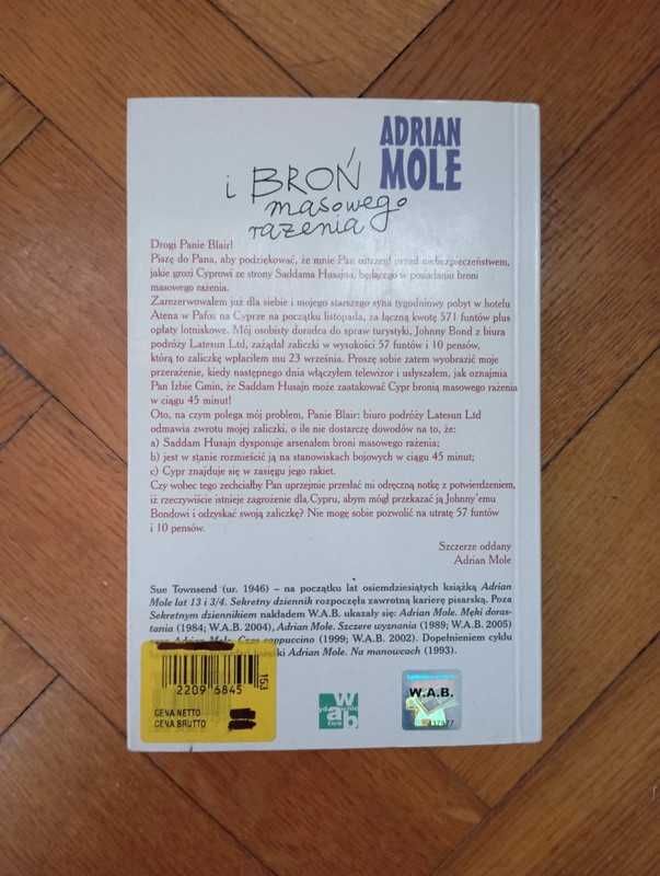 Adrian Mole i broń masowego rażenia - Się Townsend
