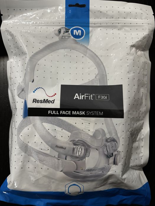 Maska ustno-nosowa AirFit F30i do terapii bezdechu