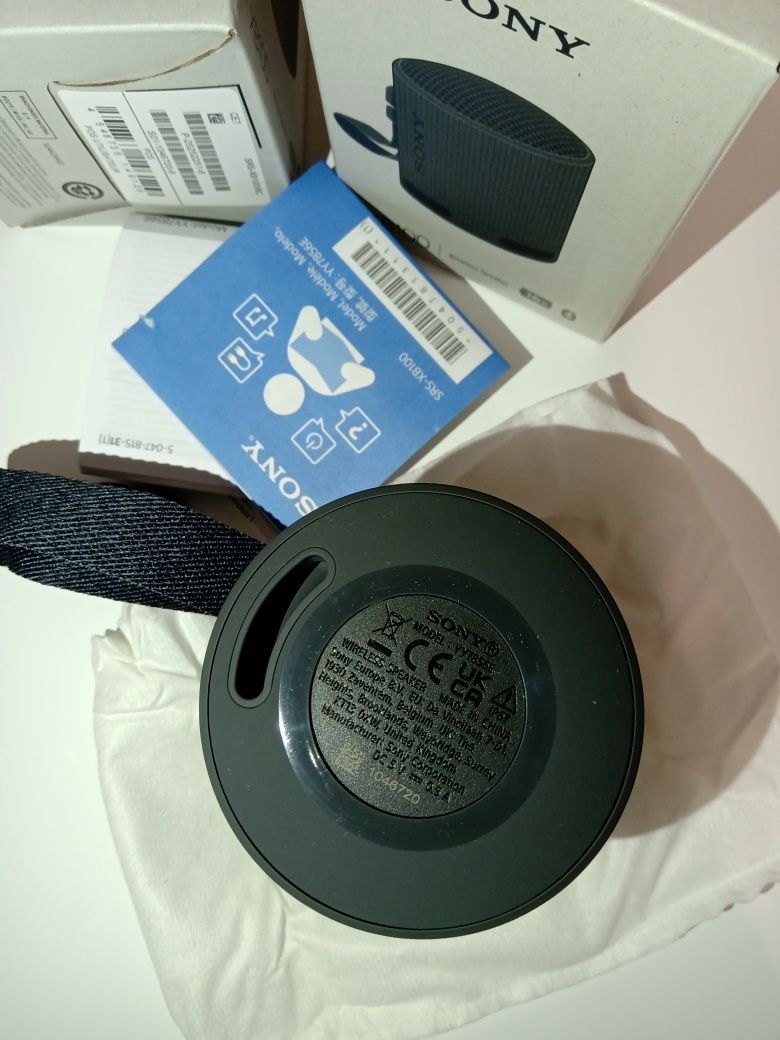 Sony Srs-Xb100 Głośnik Bluetooth, Czarny, 16 godzin