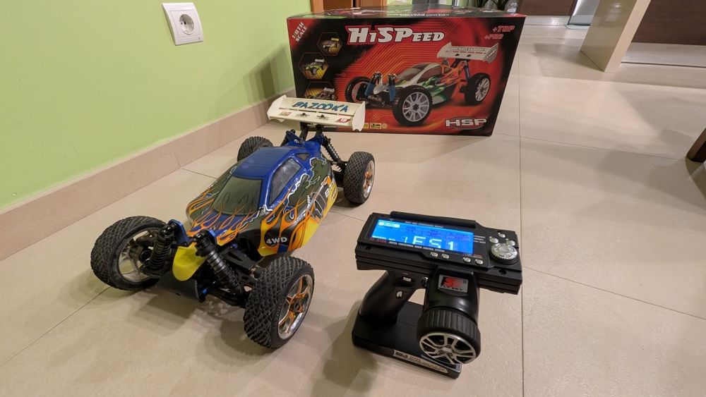 Hsp BT9.5 Bazooka 1/8 como novo