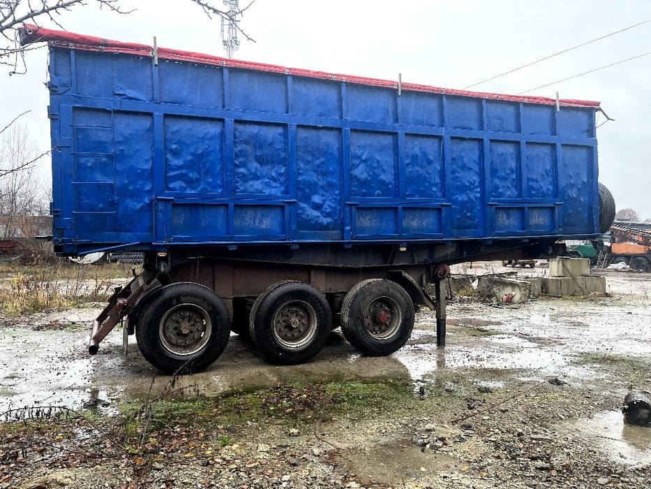 Напівпричіп самоскид, полуприцеп самосвал