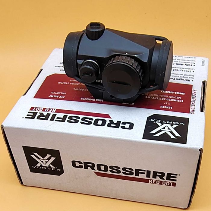 Комплект для АК: планка + приціл Vortex Crossfire + магніфайер VMX-3T