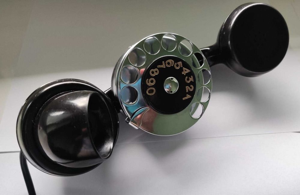 Stary TELEFON MONTERSKI PRL / Słuchawka Monterska PRL