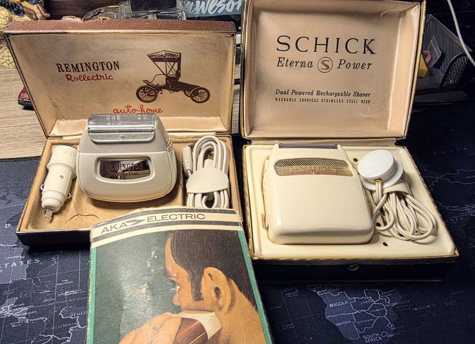 Zestaw 3 maszynek vintage