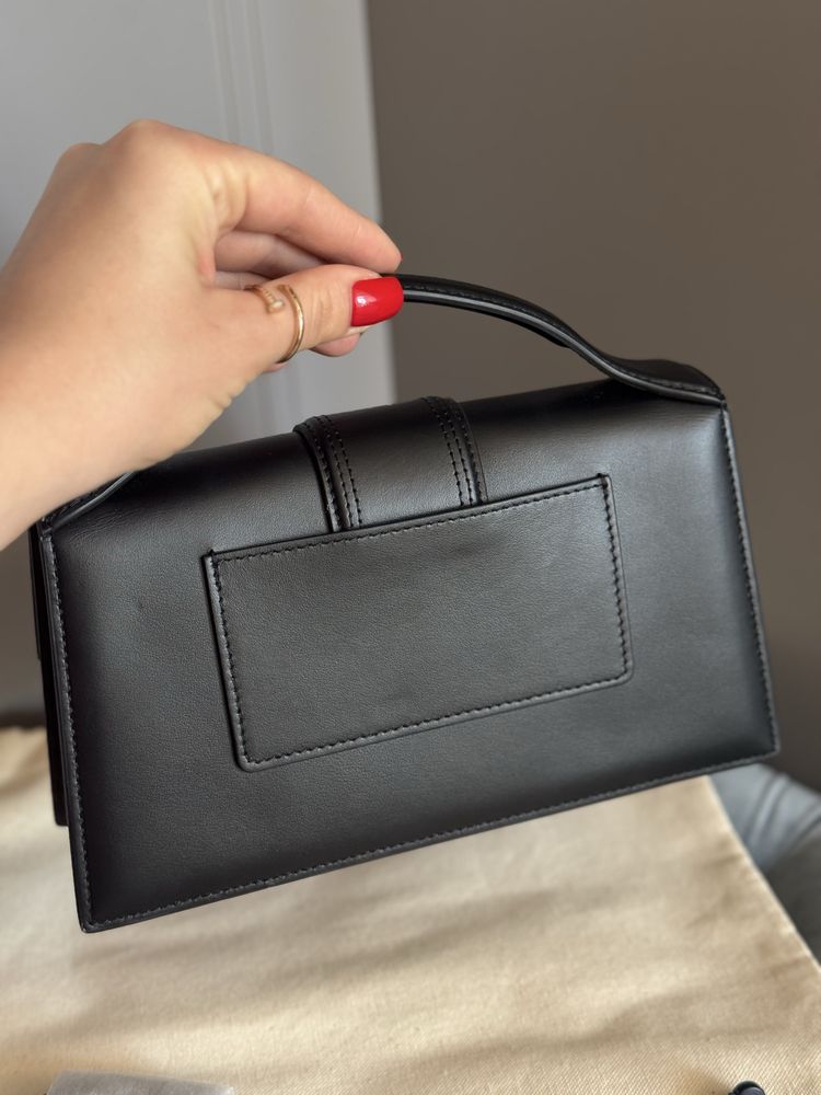 Jacquemus Large Bambino. Оригінал кросбоді жакюмус сумка