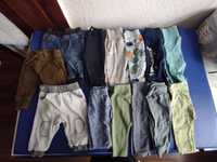 Spodnie dresowe i jeansy rozmiar 56