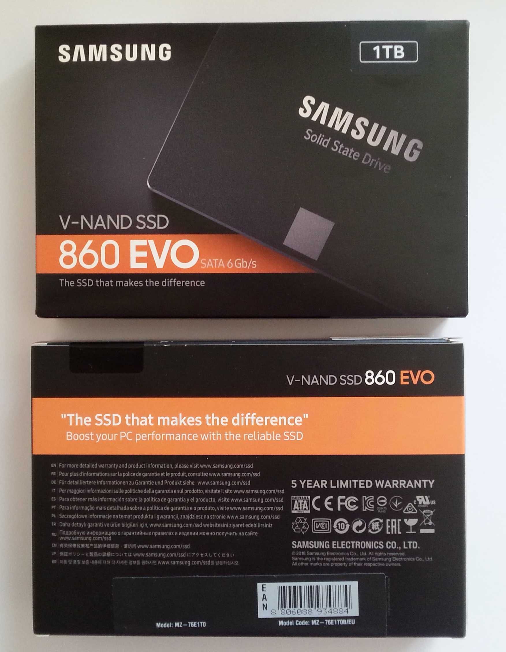 Samsung, nowy, zapakowany.2 TB-860 evo. Polecam Dysk ssd.