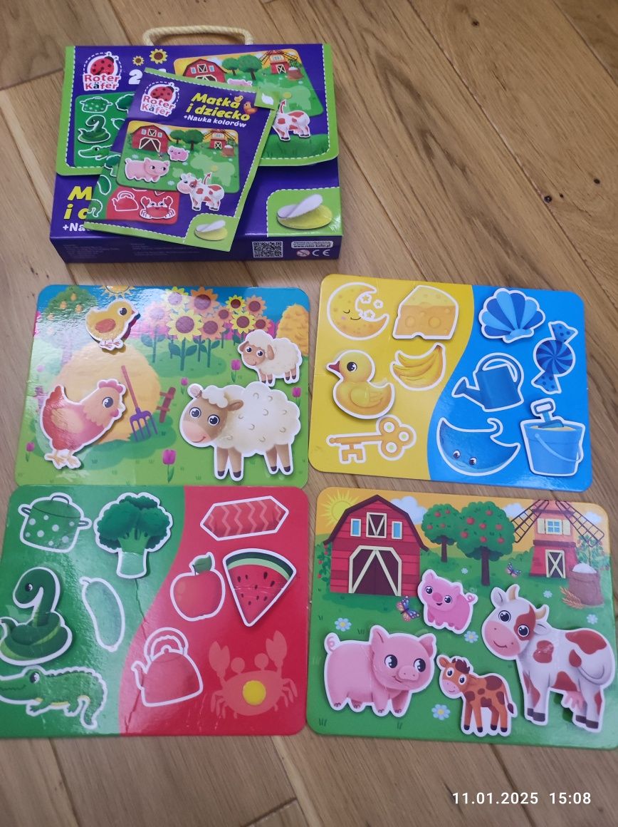 Puzzle gry 2-5 lat