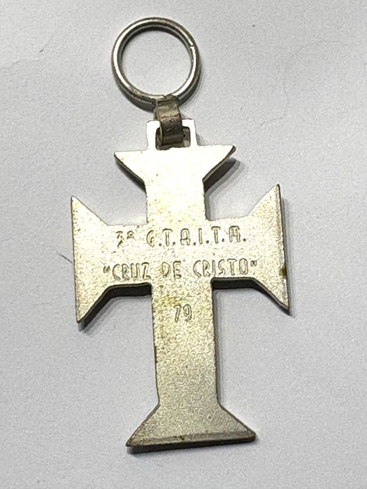 F C Belense Cruz de Cristo de 1979 esmaltada