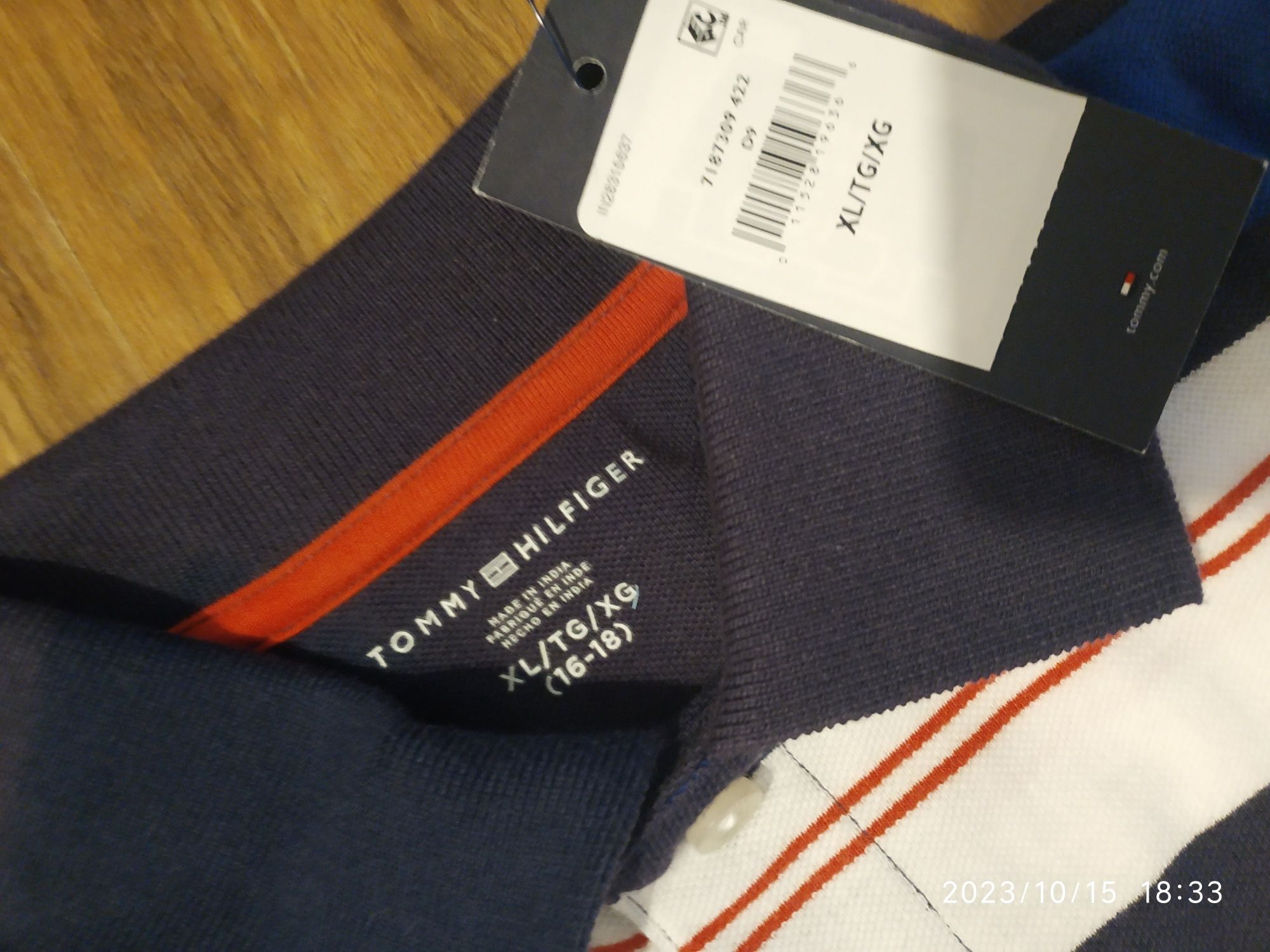 Bluzka polo długi rękaw Tommy Hilfiger