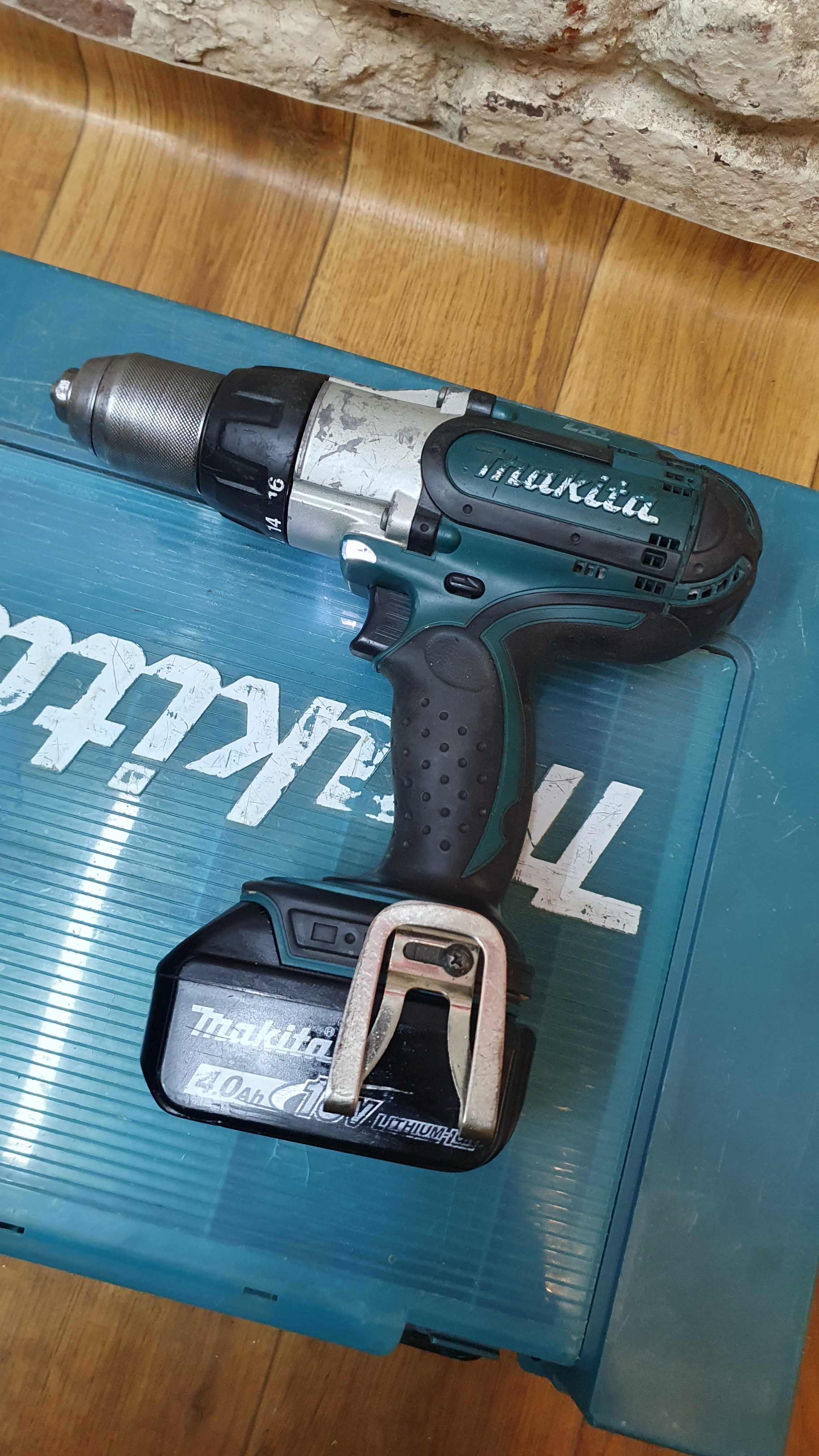 Wkrętarka udarowa 3 biegowa aku. MAKITA BHP451. 4.0 Ah