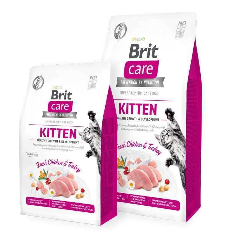 Brit Care Cat Kitten Growth Development сухий корм для кошенят 2кг