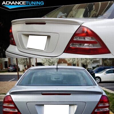 Спойлер Mercedes W203 накладка на багажник ляду бленда антикрыло ц с
