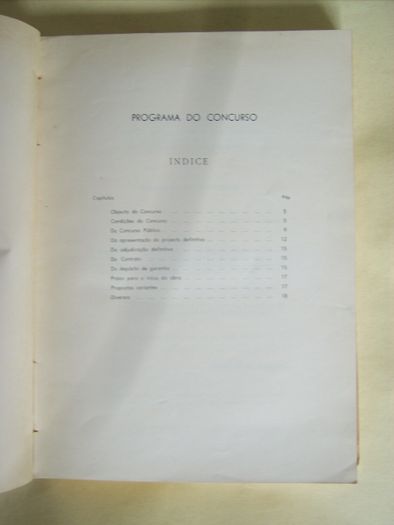 Raridade - Ponte sobre o Tejo em Lisboa - Caderno de Encargos