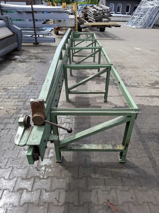 Zaginarka elektryczna 6m plus gilotyna krążkowa