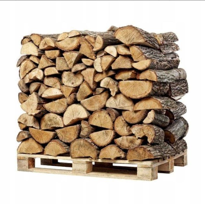 Drewno kominkowe DĄB łupany 31 cm układany opał do pieca