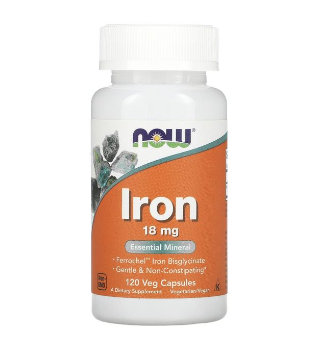 Железо Iron Doctor's best, Solaray, Now