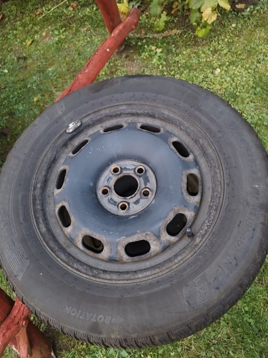 5x100 opony + koła -  Michelin 195/65 r15 zimowe