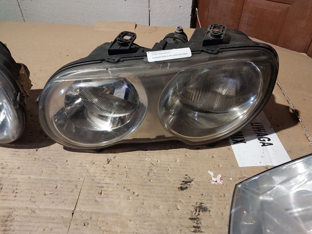 MG Rover 25 przednia lampa przód prawa lewa