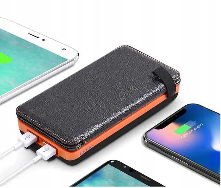 Power Bank Solarny 25.000mAh z Ładowarką Solarną 6W Addtop HIS025