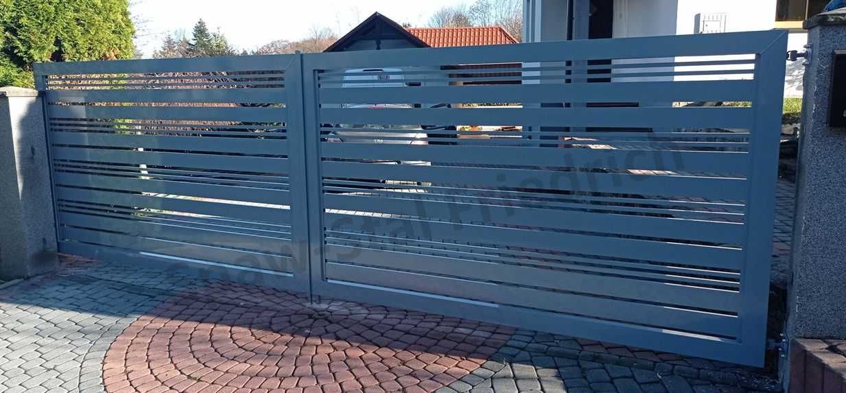 Balustrady,bramy,schody,zadaszenia-stal nierdzewna,czarna i aluminium