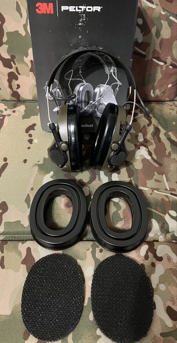 Гелеві амбушюри з вкладками до навушників 3М PELTOR™ ComTac™ VIII, XPI