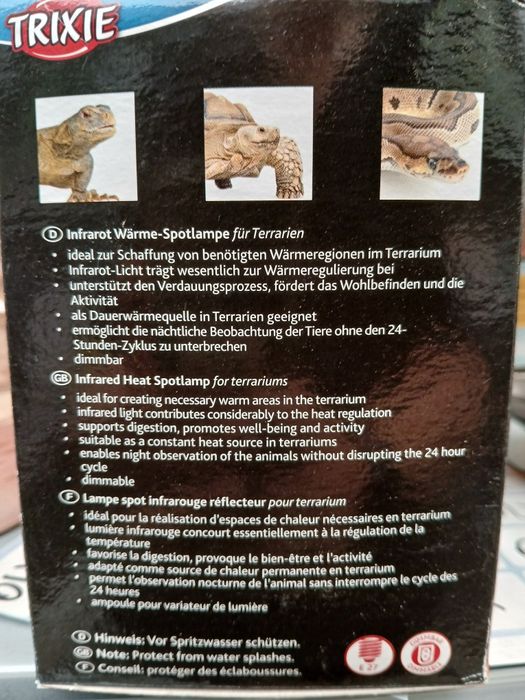Lampa do terarium trixie