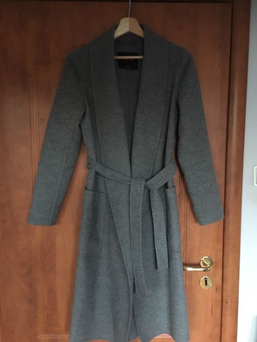 Płaszcz massimo dutti  xs szary