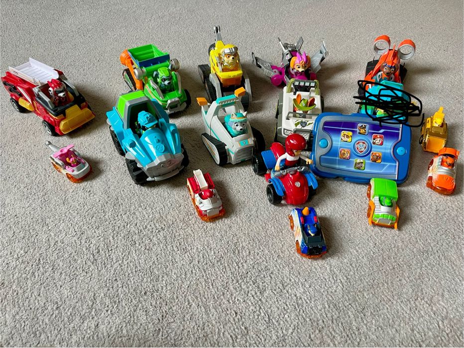 Duzy zestaw Psi Patrol